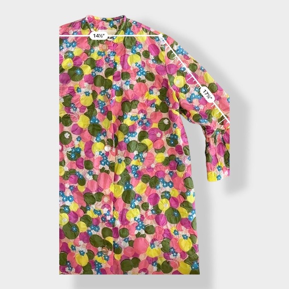 Renaissance Vintage 1960s Union Made in‎ USA Dress Size M - Picture 4 of 10